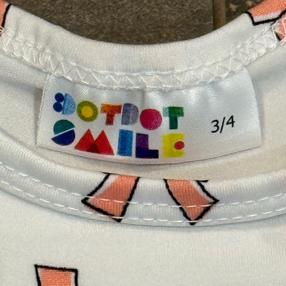 Dot Dot Smile Girls Pretty in Bows Cap Dress - Picture 3 of 3